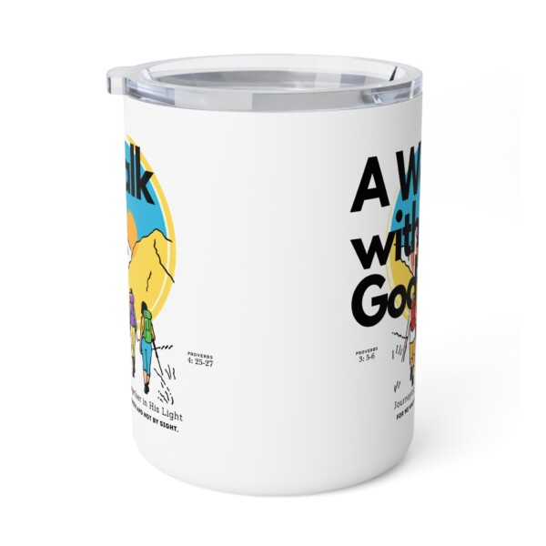 Inspirational Insulated Coffee Mug - 10oz Adventure Design