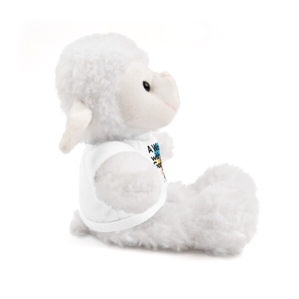 Cuddly Sheep Plush Toy - 'A Walk with God' Tee - Image 14